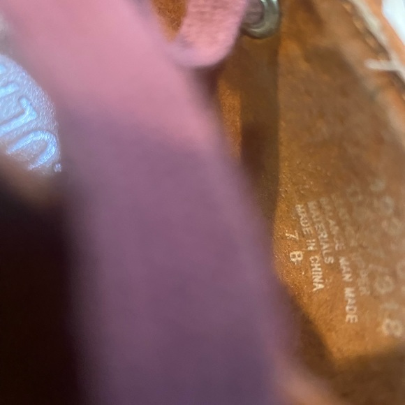 ❤️ SALE ✅ COLIN STUART HEELS leather shoes long lace in pristine condition. - Picture 8 of 9